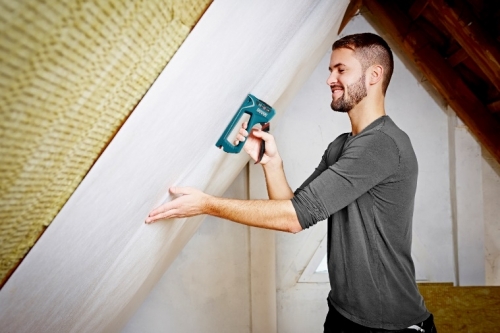 Capsator manual tip tacker Novus J-15, capsare cu sarma plata si fina, plastic ABS